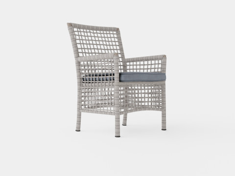 New England armchair 3D Model