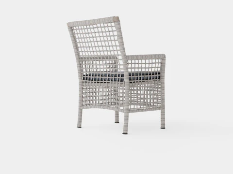 New England armchair 3D Model