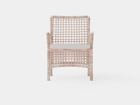 New England armchair 3D Model