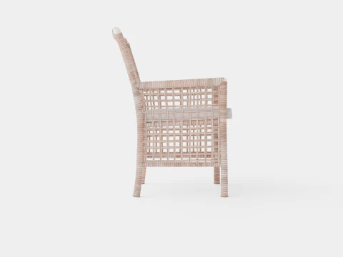 New England armchair 3D Model