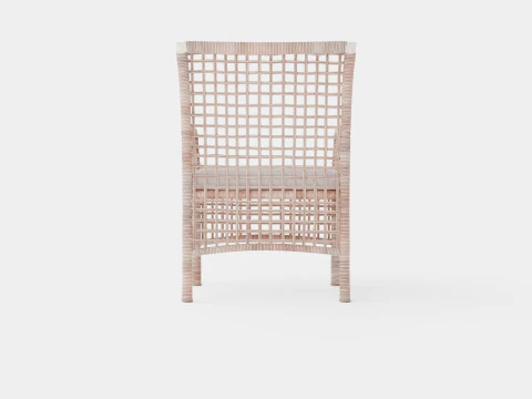 New England armchair 3D Model