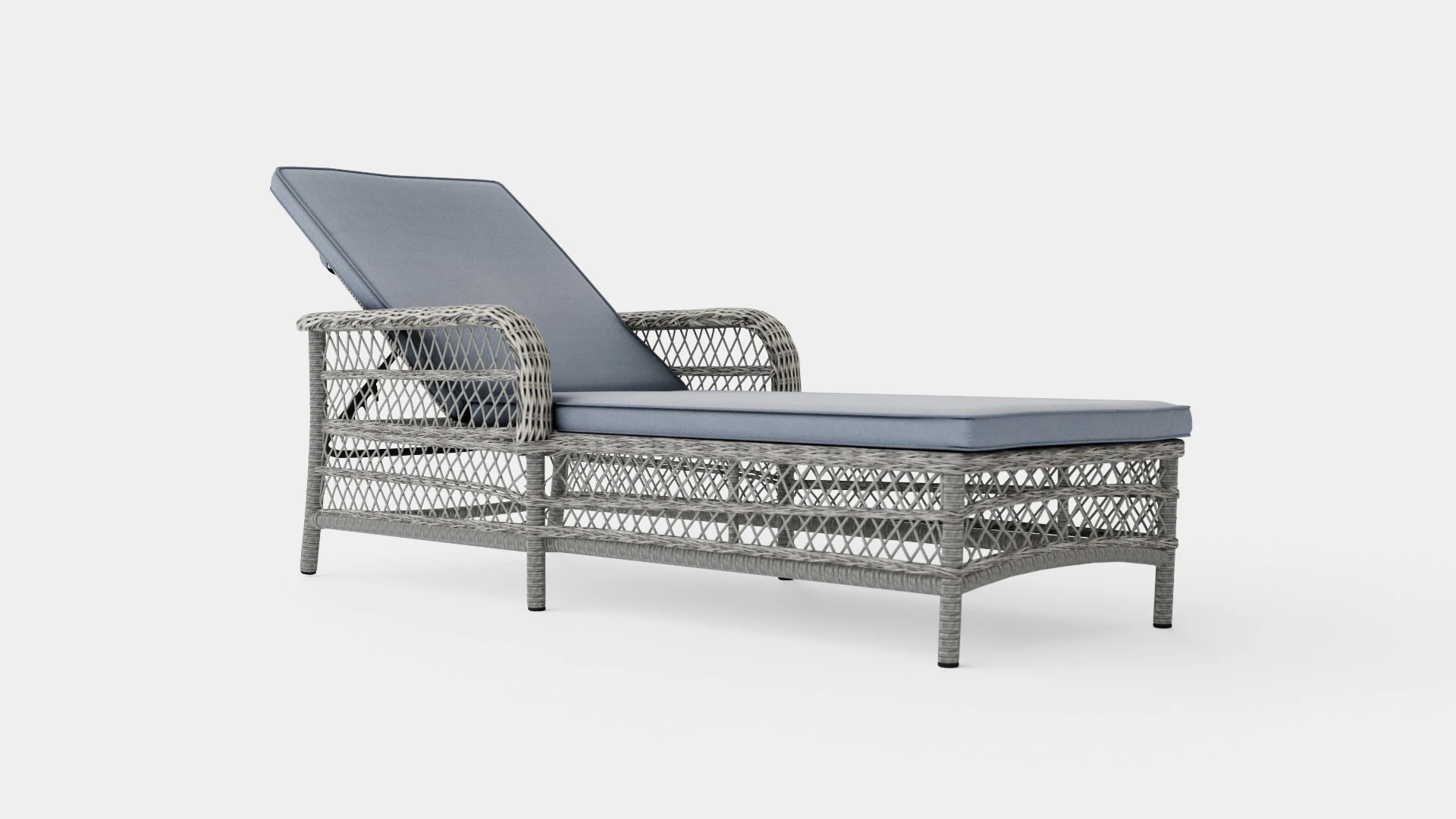 New England lounge bed 3D Model .c4d .max .obj .3ds .fbx .stl .blend 