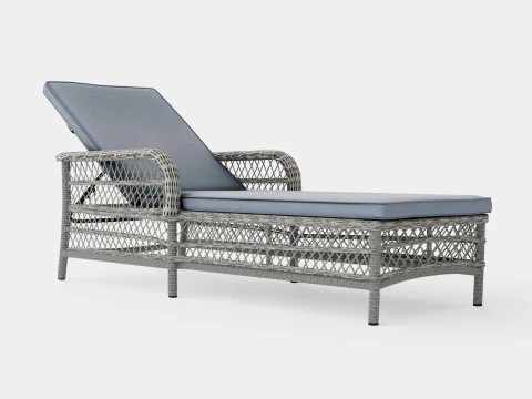 New England şezlong 3D Model