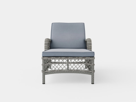 New England lounge bed Model 3D