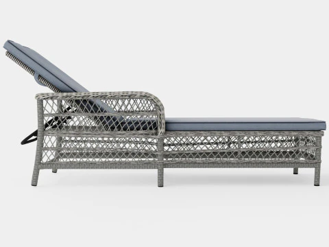 New England lounge bed 3D Model