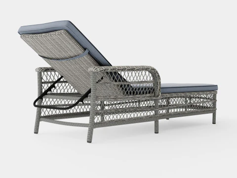 New England lounge bed 3D Model