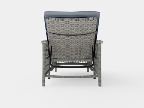 New England lounge bed Model 3D
