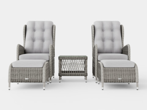 Washington cafe set 3D Model
