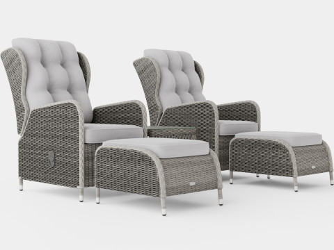 Washington cafe set 3D Модель