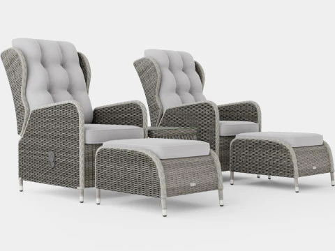 Washington cafe set 3D Model
