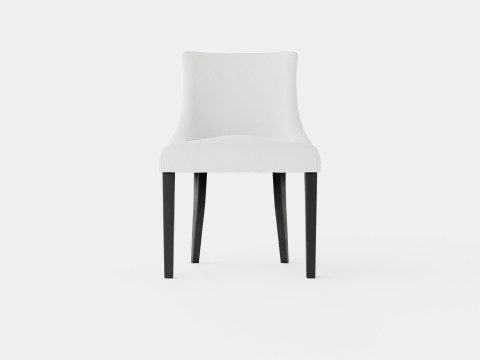 Addison dining chair off white 3D Model