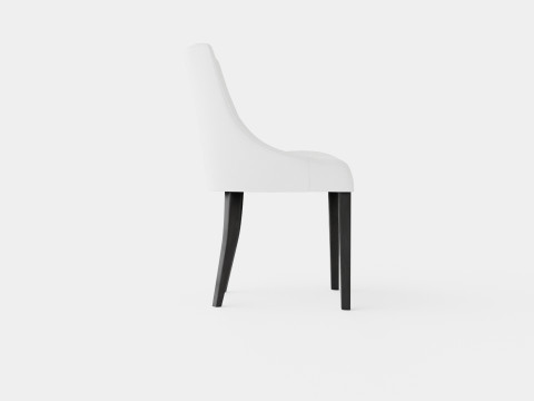 Addison dining chair off white 3D Model