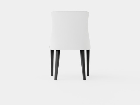 Addison dining chair off white 3D Model