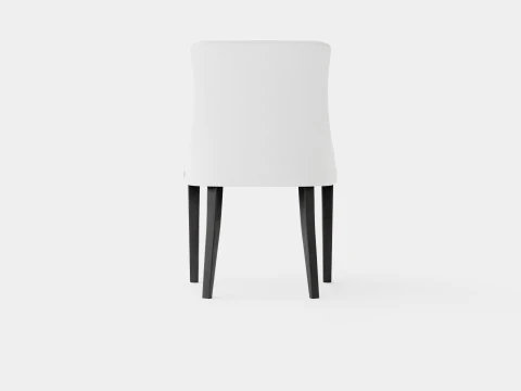 Addison dining chair off white 3D Model