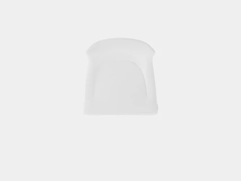 Addison dining chair off white 3D Model