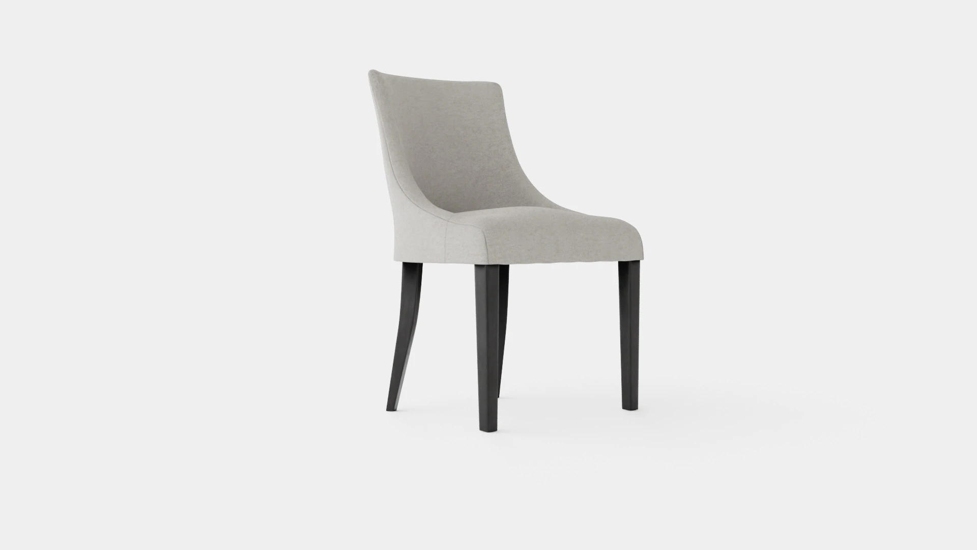 Addison dining chair sand 3D Model .c4d .max .obj .3ds .fbx .stl .blend