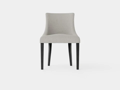 Addison dining chair sand 3D Model