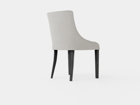 Addison dining chair sand Modelo 3D