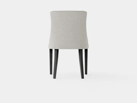 Addison dining chair sand 3D Model
