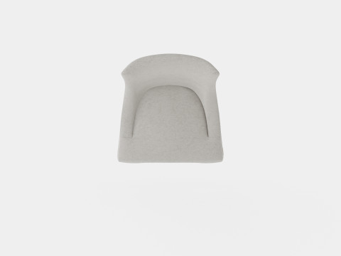 Addison dining chair sand Modelo 3D