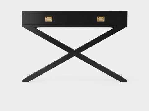 Ashley console table black 3D मॉडल
