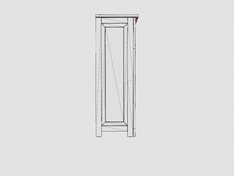 Backbay chest of drawers English 3D 模型