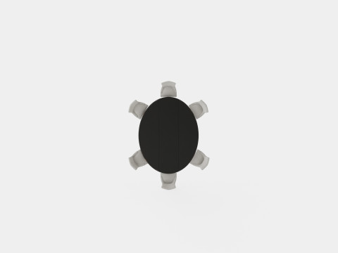 Balmoral black with Hudson chair sand Modèle 3D
