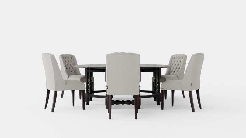 Balmoral black with Venice chair sand Modello 3D .c4d .max .obj .3ds .fbx .stl .blend 
