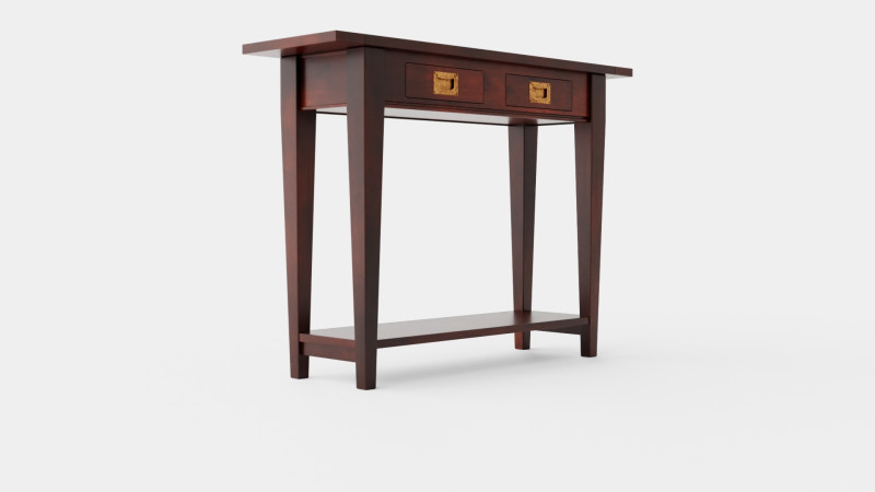Bayberry console table English Modello 3D .c4d .max .obj .3ds .fbx .stl .blend 