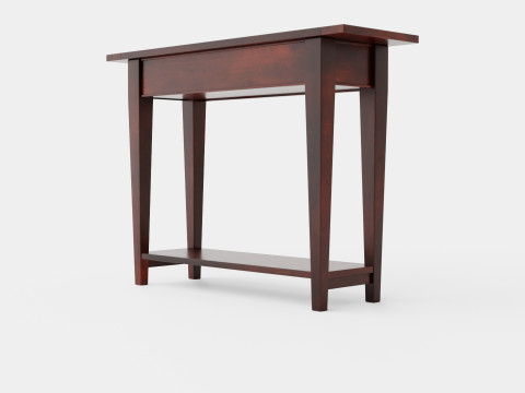 Bayberry console table English Modello 3D