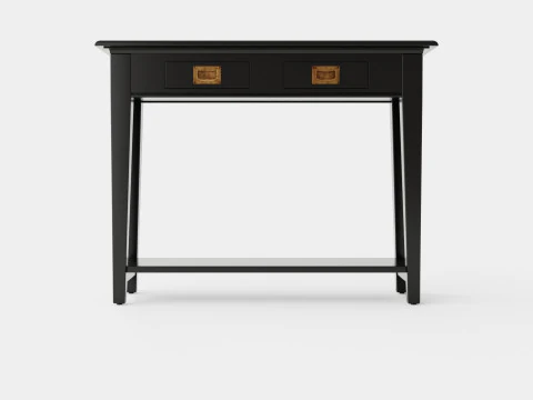 杨梅玄关桌黑色 3D 模型