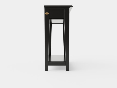 Bayberry console table black 3D 模型