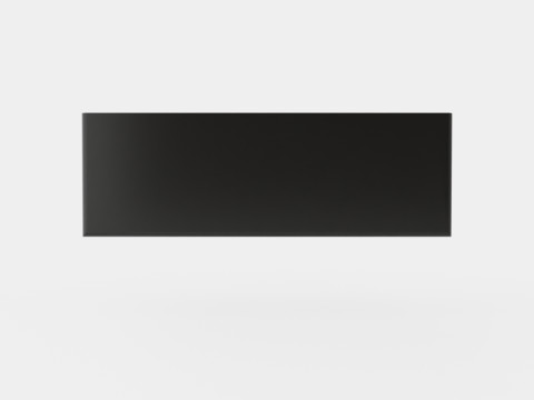 Bayberry console table black 3D 模型