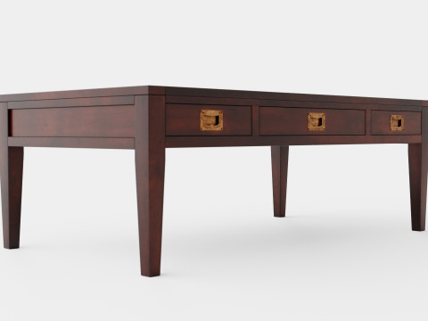 Belknap coffee table English 3Dモデル