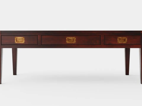 Belknap coffee table English 3D Model