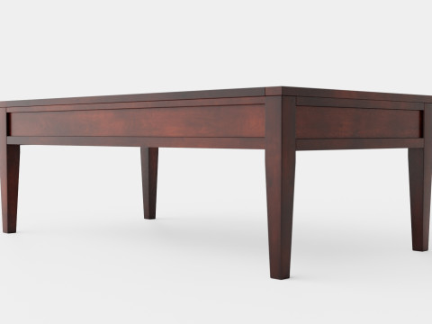 Belknap coffee table English 3D-Modell