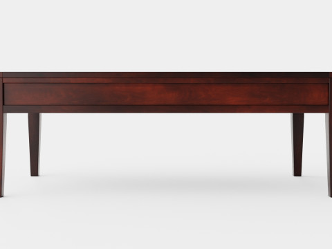 Belknap coffee table English 3D-Modell