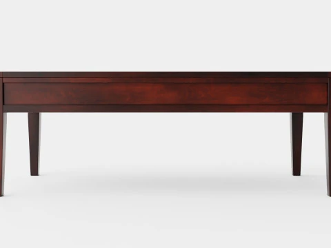 Belknap coffee table English 3D Model