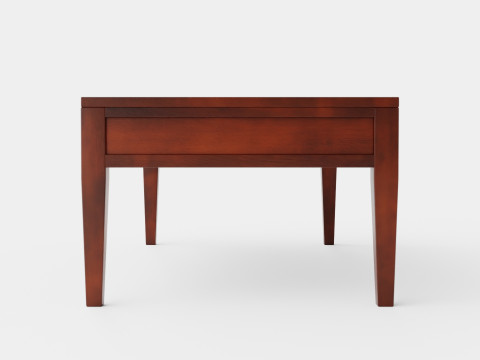 Belknap coffee table rich brown Modelo 3D