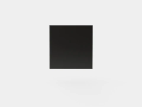 Bretagne side table black 3D Model