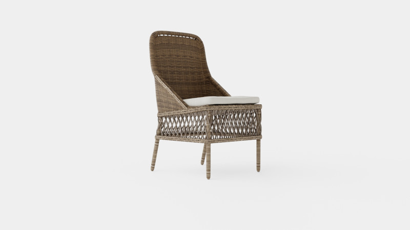 Brussel dining chair vintage Modelo 3D .c4d .max .obj .3ds .fbx .stl .blend 