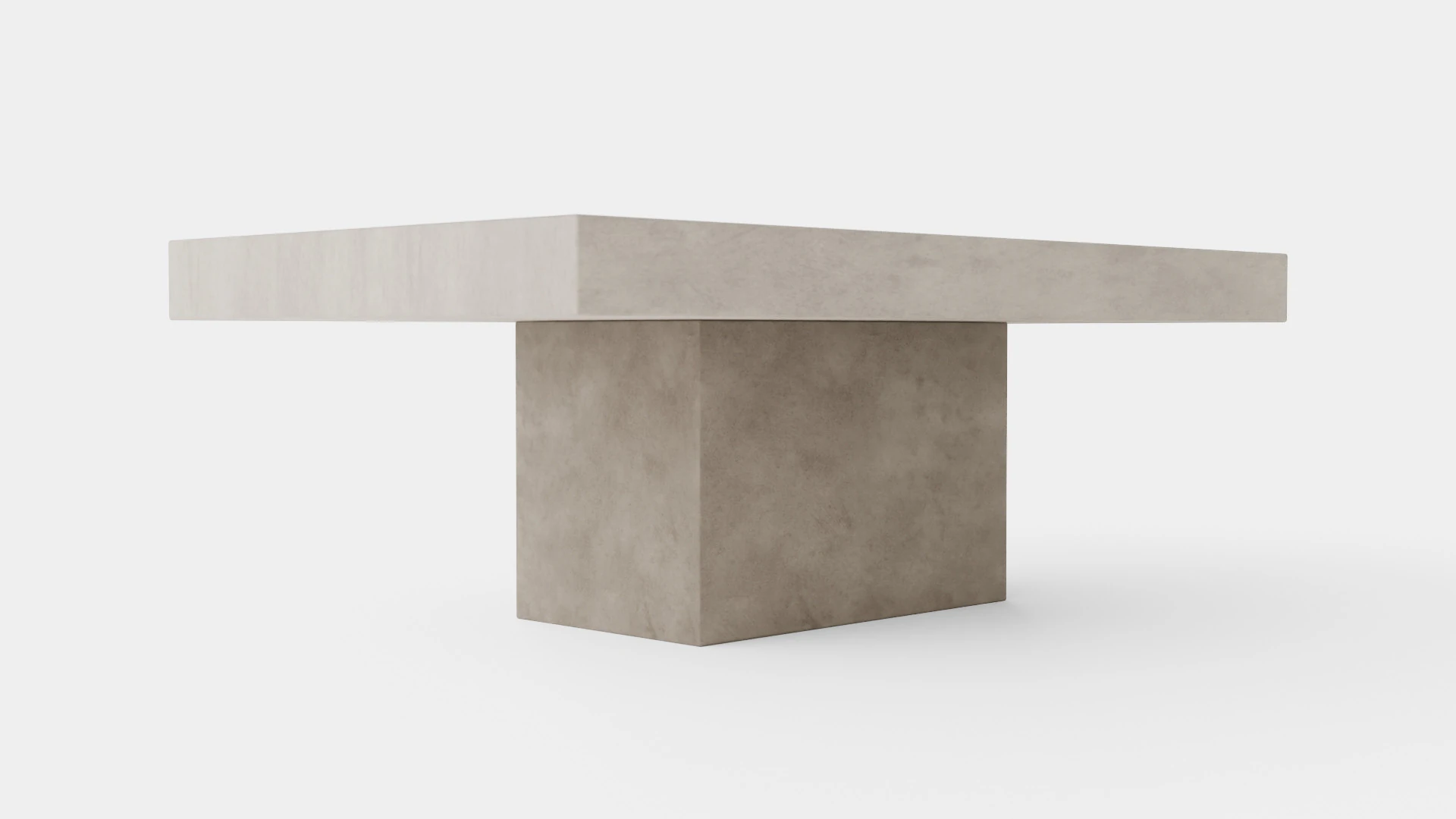 Campos coffee table grey 3D Model .c4d .max .obj .3ds .fbx .stl .blend 