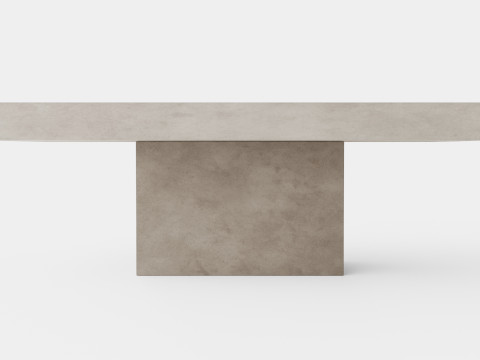 Campos coffee table grey 3D Model