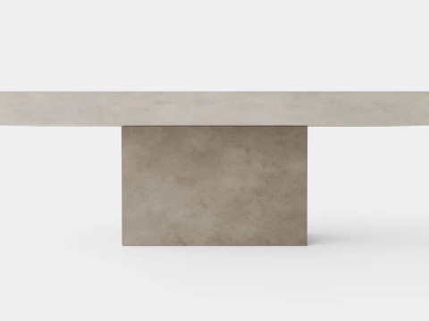 Campos coffee table grey 3D Model