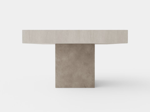 Campos coffee table grey 3D Model