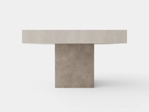 Campos coffee table grey 3D Model