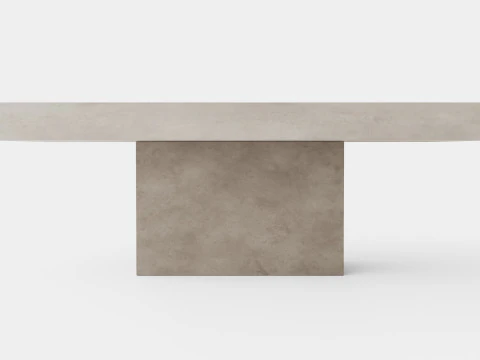 Campos coffee table grey 3D Model