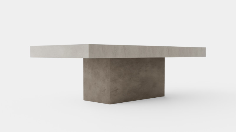 Campos coffee table grey 3D 모델 .c4d .max .obj .3ds .fbx .stl .blend 