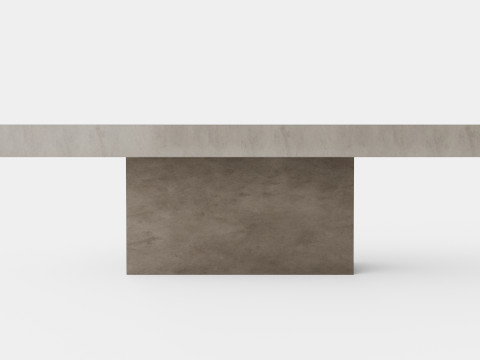 Campos coffee table grey 3D 모델
