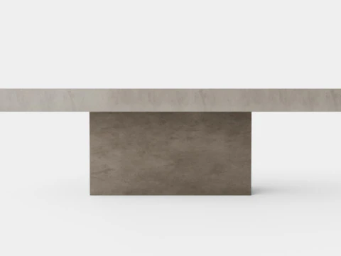 Campos coffee table grey 3D Model
